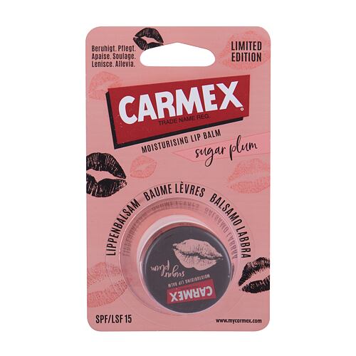 Baume à lèvres Carmex Sugar Plum SPF15 7,5 g