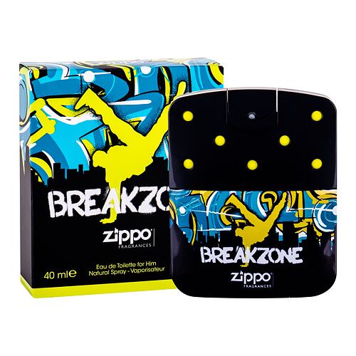 Eau de Toilette Zippo Fragrances BreakZone For Him 40 ml Beschädigte Schachtel