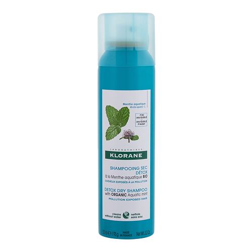 Shampooing sec Klorane Aquatic Mint Detox 150 ml