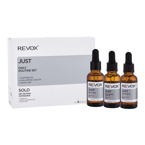 Sérum visage Revox Just Daily Routine Set 30 ml boîte endommagée Sets