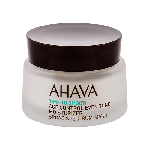 Crème de jour AHAVA Time To Smooth Age Control Even Tone Moisturizer SPF20 50 ml Tester