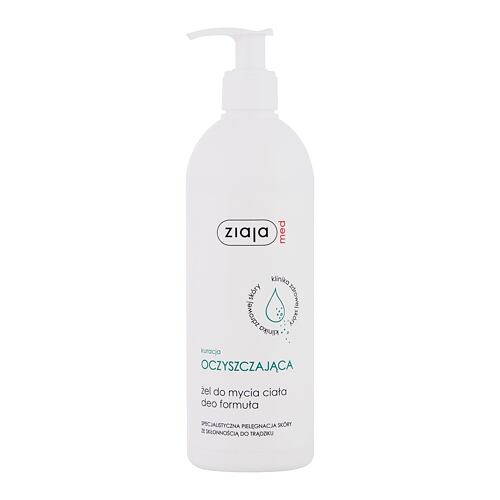 Gel douche Ziaja Med Cleansing Treatment Body Cleansing Gel 400 ml