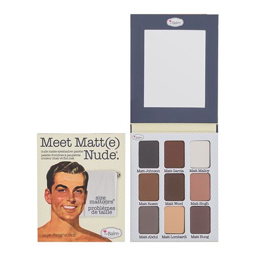 Fard à paupières TheBalm Meet Matt(e) Nude Eyeshadow Palette 24,5 g