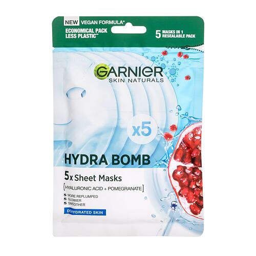 Gesichtsmaske Garnier Skin Naturals Hydra Bomb 5 St.