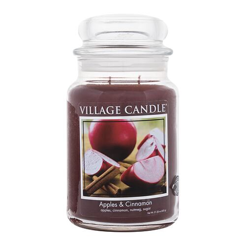 Bougie parfumée Village Candle Apples & Cinnamon 602 g