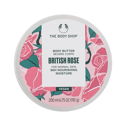 Beurre corporel The Body Shop British Rose 200 ml