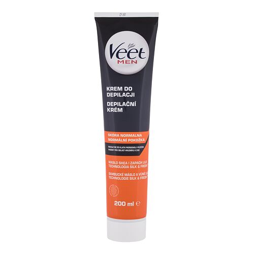 Produit dépilatoire Veet Men Hair Removal Cream Normal Skin 200 ml boîte endommagée