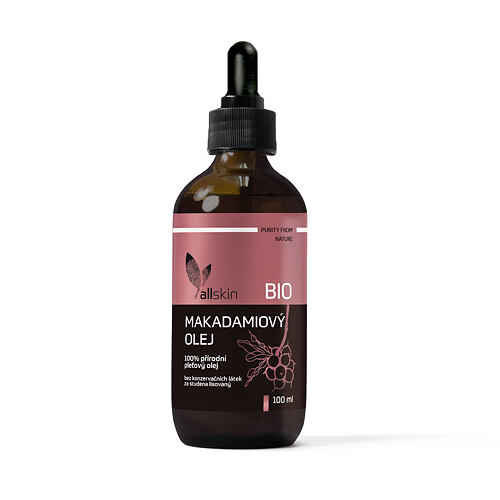 Körperöl Allskin Purity From Nature Macadamia Oil 100 ml Beschädigte Schachtel