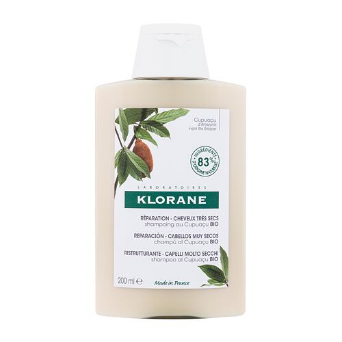 Shampooing Klorane Organic Cupuaçu Repairing 200 ml