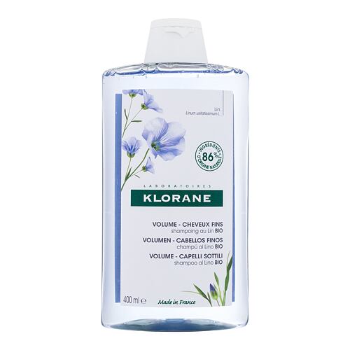 Shampooing Klorane Organic Flax Volume 400 ml
