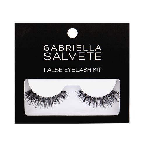 Falsche Wimpern Gabriella Salvete False Eyelash Kit 1 St. Black