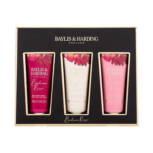 Crème mains Baylis & Harding Boudoire Rose Gift Set 50 ml Sets