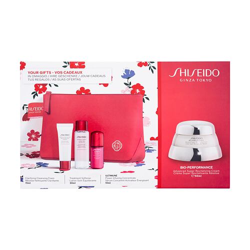 Crème de jour Shiseido Bio-Performance Time Fighting Program 50 ml Sets