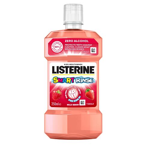Mundwasser Listerine Smart Rinse Mild Berry Mouthwash 250 ml