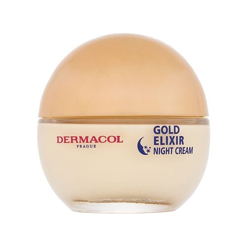 Crème de nuit Dermacol Gold Elixir 50 ml