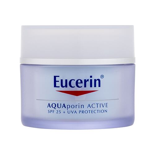 Crème de jour Eucerin AQUAporin Active SPF25 50 ml boîte endommagée