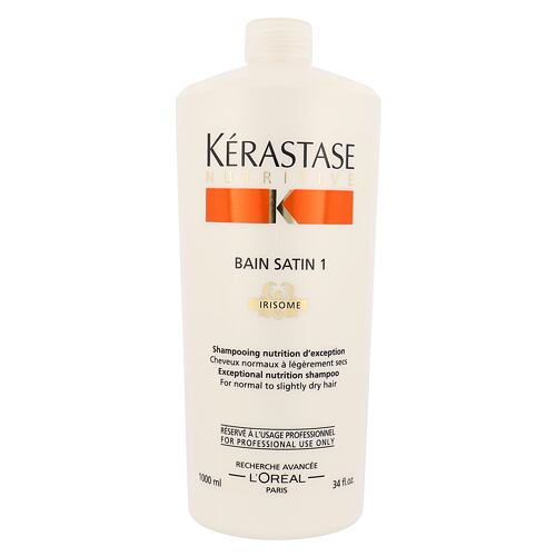 Shampoo Kérastase Nutritive Bain Satin 1 Irisome 1000 ml Beschädigtes Flakon