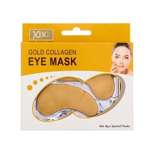 Masque yeux Xpel Gold Collagen Eye Mask 3 St. boîte endommagée