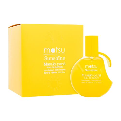 Eau de parfum Masaki Matsushima Matsu Sunshine 80 ml boîte endommagée