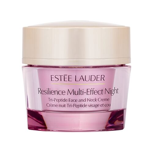 Crème de nuit Estée Lauder Resilience Multi-Effect Night Tri-Peptide Face And Neck Creme 50 ml boîte