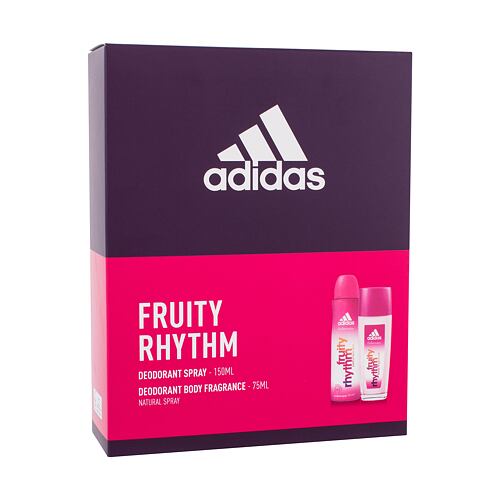Déodorant Adidas Fruity Rhythm For Women 75 ml boîte endommagée Sets