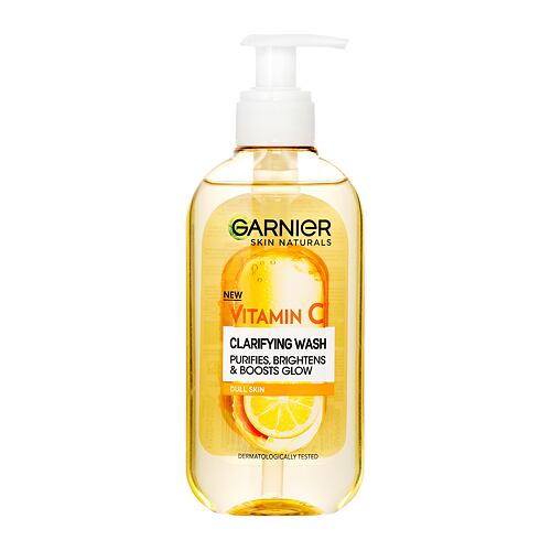 Gel nettoyant Garnier Skin Naturals Vitamin C Clarifying Wash 200 ml