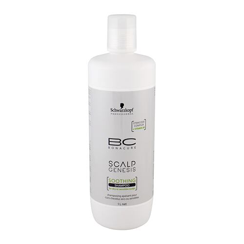 Shampoo Schwarzkopf Professional BC Bonacure Scalp Genesis Soothing 1000 ml Beschädigtes Flakon