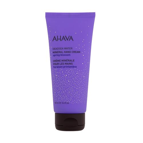 Crème mains AHAVA Deadsea Water Mineral Hand Cream Spring Blossom 100 ml