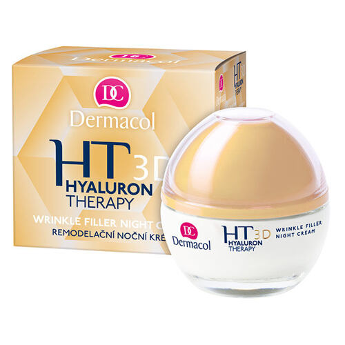 Crème de nuit Dermacol 3D Hyaluron Therapy 50 ml
