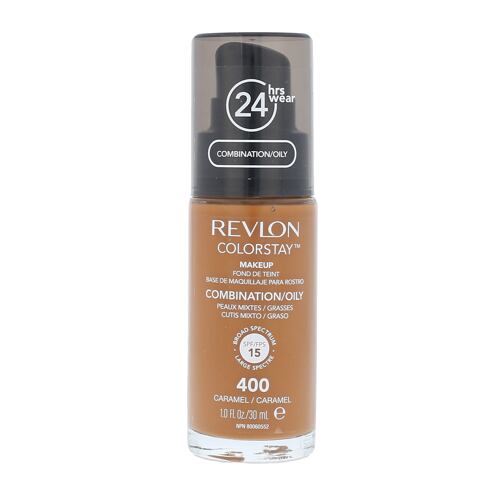 Fond de teint Revlon Colorstay™ Combination Oily Skin SPF15 30 ml 400 Caramel