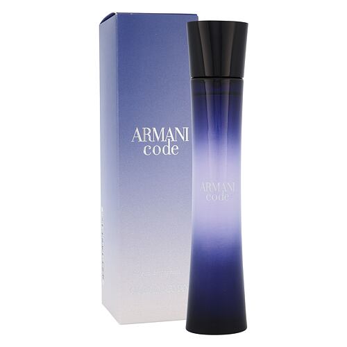 Eau de parfum Giorgio Armani Code 75 ml flacon endommagé