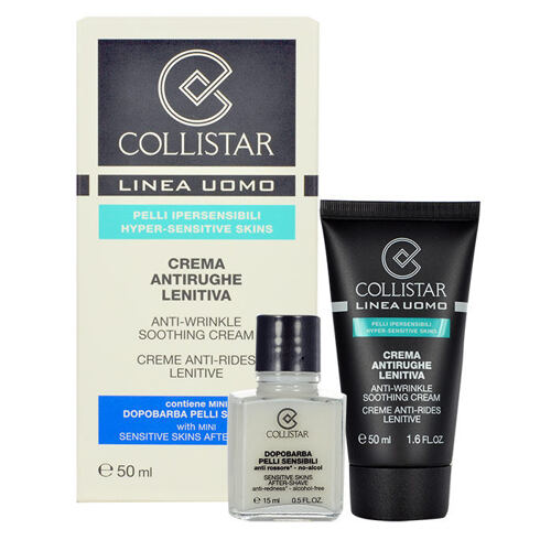 Crème de jour Collistar Men Anti-Wrinkle Soothing Cream 65 ml boîte endommagée Sets