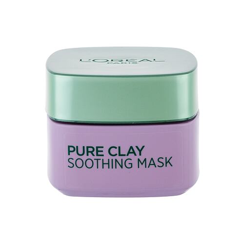 Masque visage L'Oréal Paris Pure Clay Soothing Mask 50 ml