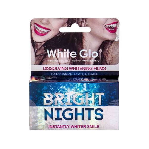 Zahnbleaching White Glo Bright Nights Whitening Films 6 St.
