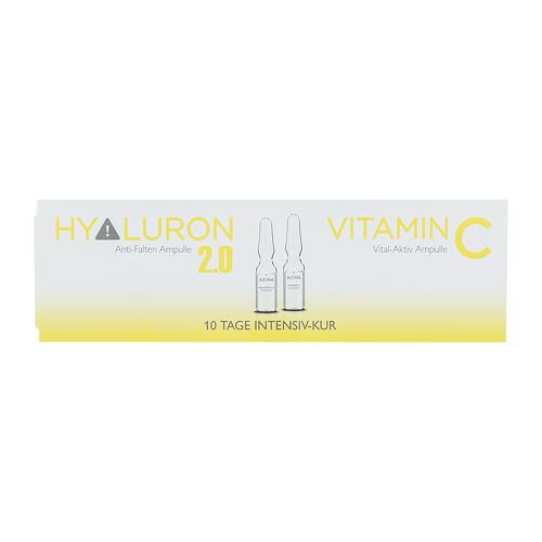 Gesichtsserum ALCINA Hyaluron 2.0 + Vitamin C Ampulle 5 ml Sets