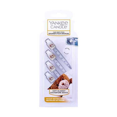 Autoduft Yankee Candle Soft Blanket Vent Stick 4 St.