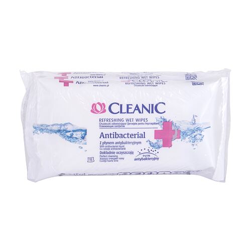 Produit antibactérien Cleanic Antibacterial Refreshing 15 St. Sets