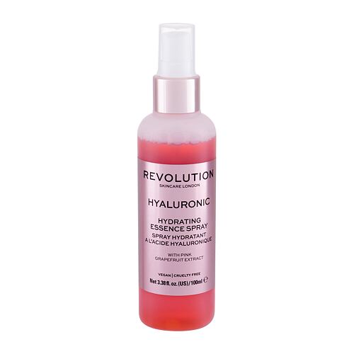 Lotion visage et spray  Revolution Skincare Hyaluronic Hydrating Essence Spray 100 ml flacon endomma