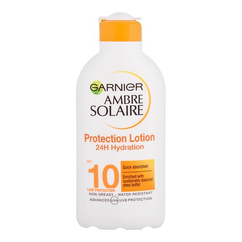 Sonnenschutz Garnier Ambre Solaire Protection Lotion Low SPF10 200 ml