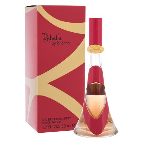 Eau de parfum Rihanna Rebelle 50 ml boîte endommagée