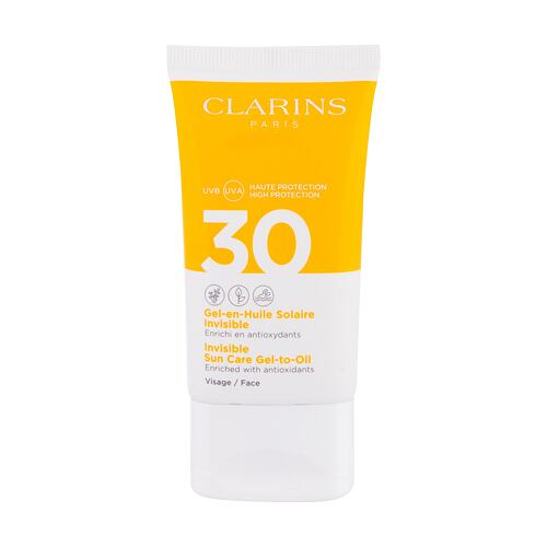 Soin solaire visage Clarins Sun Care Invisible Gel-to-Oil SPF30 50 ml