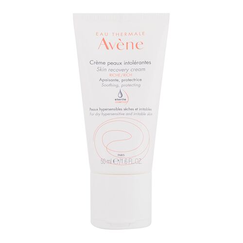 Crème de jour Avene Sensitive Skin Skin Recovery Rich 50 ml boîte endommagée