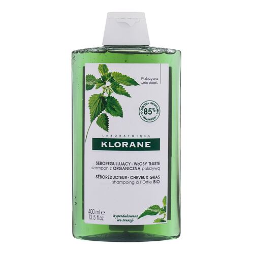 Shampooing Klorane Organic Nettle Oil Control 400 ml emballage endommagé
