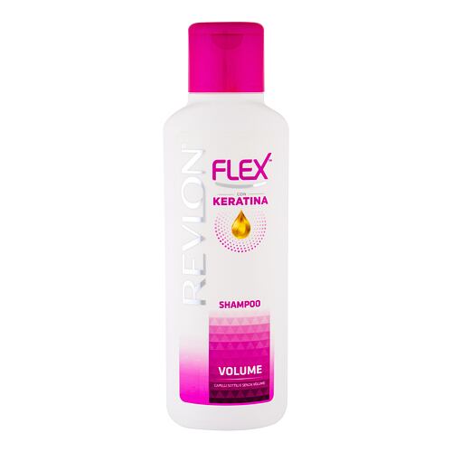 Shampoo Revlon Flex Keratin Volumising 400 ml Beschädigtes Flakon
