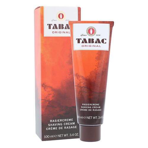 Crème à raser TABAC Original 100 ml boîte endommagée