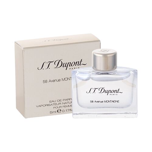 Eau de Parfum S.T. Dupont 58 Avenue Montaigne 5 ml Beschädigte Schachtel