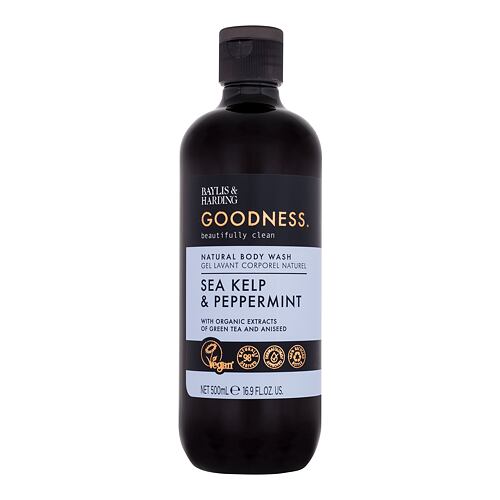 Gel douche Baylis & Harding Goodness Sea Kelp & Peppermint Natural Body Wash 500 ml
