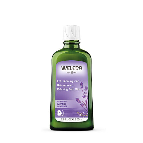 Badeöl Weleda Lavender Relaxing Bath Milk 200 ml
