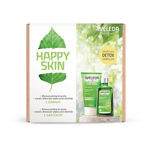 Cellulite & Schwangerschaftsstreifen Weleda Happy Skin 100 ml Sets