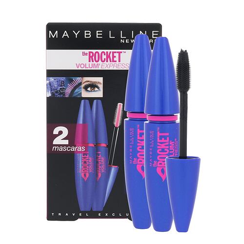 Mascara Maybelline The Rocket Volum' Express 9,6 ml Black Sets